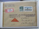 Delcampe - BRD / Berlin Belegeposten In 2 Alben 90 Belege / GA / Paketkarten. 22 Nachnahmekarten Mit Zurück Vermerk! 1950 - 90er - Sammlungen (im Alben)