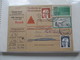 Delcampe - BRD / Berlin Belegeposten In 2 Alben 90 Belege / GA / Paketkarten. 22 Nachnahmekarten Mit Zurück Vermerk! 1950 - 90er - Collections (with Albums)