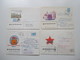 Delcampe - Sowjetunion 1970 / 80er Jahre FDC / Ganzsachen / Sonderumschläge! 272 Stk. Gelaufen / Ungebraucht! Viele Motive!! - Collections (without Album)