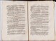 Delcampe - Early French Republic 16  Page Booklet.  Ref 0544 - Historical Documents