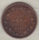 Inde  1/12 Anna 1932  , George V .Bronze .KM# 509 - Inde