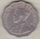 Inde  1 Anna 1936 , George V . Copper-Nickel. KM# 513 - Inde