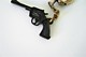 Vintage TOY GUN :  SCHICK Revolver - L=4,5cm - Keychain 1960s - Keywords : Cap - Cork Gun - Rifle - Revolver - Pistol - Decotatieve Wapens