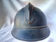 Delcampe - WW2 FRANCAIS ADRIAN COQUE DE CASQUE SPECIAL TYPE ARTILLERIE Rare - 1939-45