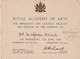 ROYAL ACADEMY RECEPTION LONDON 1934 NEPAL - Tickets - Vouchers