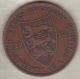 Jersey , 1/12 Shilling 1913. George V , Bronze , KM# 12 - Jersey