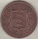 Jersey , 1/13 Shilling 1870. Victoria , Bronze , KM# KM# 5 - Jersey
