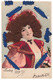 CARTE à SYSTÈME : PORTRAIT De FEMME Avec AJOUTIS : CHEVEUX VERITABLES - WOMAN With NATURAL HAIR ~ 1900 - RRR !!! (ab817) - Donne