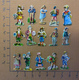 15 MINI PERSONNAGES  H / 2,5 Cm - Autres & Non Classés