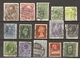 Europe - Perfins/Perforés - Petit Lot De 15 - Autriche - Danemark - Italie - Luxembourg - GB - Espagne -  Grèce - Suisse - Lots & Kiloware (mixtures) - Max. 999 Stamps