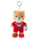 Delcampe - FIFA WORLD CUP 2018 COMPETE SET OF 7 PCS 17cm SOFT TEDDYBEAR MASCOT WITH KEY-RING - BIG C THAILAND LIMITED ISSUE - Apparel, Souvenirs & Other