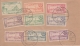 Maldives  1964   Definitives  9v  FDC  #  13360    D  Inde Indien - Maldives (1965-...)