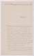 French 1882 Letter From The Commander Of The 'Peluse' (Captain? Raguier) On Voyage To Algeria And Alexandria.  Ref 0546 - Other & Unclassified