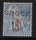 OBOCK  - YVERT N° 23 * TB GOMME LEGEREMENT ALTEREE - COTE = 22 EURO - Unused Stamps