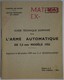 Arme Automatique 7,5mm 1952 - AA52 - Guide Technique Sommaire MAT1038 - Documents