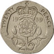 Monnaie, Grande-Bretagne, Elizabeth II, 20 Pence, 1989, TTB, Copper-nickel - 20 Pence
