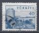 Turkey 1960. Scott #1449 (U) Rumeli Hisari Fortress - Oblitérés