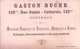 Chromo GASTON BUCHE Parapluies Ombrelles Cannes Bordeaux 33 - Le Premier Bouquet ..-  Scans Recto-verso - Autres & Non Classés