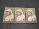 RARE ANTIQUE LOT X 3 POSTCARDS RED CROSS NURSE USED NOT CIRCULATED 1918 - Red Cross