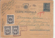 FEE STAMPS, KING MICHAEL, CENSORED BUCHAREST, WW2, PC STATIONERY, ENTIER POSTAL, 1942, ROMANIA - Covers & Documents