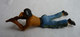 FIGURINE STARLUX - INDIEN  Ancien FIGURINE STARLUX INDIEN TIREUR FUSIL COUCHE - Starlux