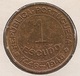 Moeda Guiné Bissau Portugal - Coin Guiné Bissau - 1 Escudo 1946 - MBC - - Guinea-Bissau