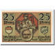 Billet, Allemagne, Kitzingen, 25 Pfennig, Tour, 1921, 1921-02-01, SPL - Other & Unclassified