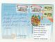RUSSIA COVER Stamps FOX  MOSCOW,  Etc (postcard Tourism Advert)  To GB Foxes - Covers & Documents