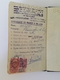 Judaica Jewish Couple Israel Travel Document Passport Reisepass Visa's 1958 Judaika - Documenti Storici