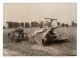 Allemagne Travaux Des Champs Tracteur A Chenilles Moissonneuse Krupp Ancienne Photo De Presse 1930's - Professions