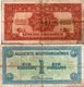 AUSTRIA-50 Groschen-1 Schilling 1944- P-102,103 MILITARY AUTHORITY. - Austria