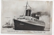 (RECTO / VERSO) PAQUEBOT TRANSATLANTIQUE NORMANDIE EN 1938 - N° 2 - USURES A DROITE - CPA VOYAGEE - 75 - Paquebots