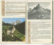 Dolomiten - Belluno 1957 - 64 Seiten Mit Reiserouten - Ortsbeschreibungen - 12 Farb- Und 27 Schwarz-weiss Aufnahmen - 1 - Italia