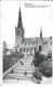 Alsemberg - De Hertogelijke Kerk En De Trappen - L'Eglise Ducale Et Les Escaliers - Circulé En 1958 - Animée - TBE - Beersel