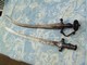 Lot De 2 Talwars Indo-persan - Armes Blanches