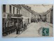 C.P.A. 76 : CANY : La Grande Rue, Magasin Leclerc Automobile, Cycles, Timbre En 1909 - Cany Barville