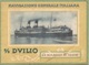 07378 "NAVIGAZIONE GENERALE ITALIANA - S/S DUILIO - LA SUA BELLA III CLASSE" OPUSC. ILLUSTR. ORIG. - Pubblicitari