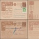 URSS 1928. Entier Postal Publicitaire, 3 Couleurs. Emprunt D'état, Obligations. Construction, Agriculture, Mines - Agriculture