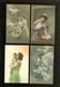 Delcampe - Beau Lot De 60 Cartes Postales De Fantaisie  Femme + Enfant      Mooi Lot 60 Postkaarten Van Fantasie Vrouw + Kind - 5 - 99 Cartes