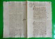 D-IT REGNO DI SICILIA 1642 Manoscritto In Latino Con Simboli Disegnati Da Interpretare -sigillo Di Grani Tre A Tampone - Documents Historiques