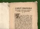 D-IT Regno Di Sardegna 1797 Abolizione Dei DIRITTI FEUDALI - Documenti Storici