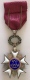 Médaille - Décoration Civique Belge. Chevalier De L'ordre De La Couronne - Autres & Non Classés