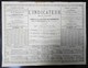 Calendrier 1875 Société L'Indicateur Tours Mr Chapouil - Grand Format : ...-1900