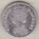 Inde  2 Annas 1891 , Victoria , Argent , KM# 488 - Inde