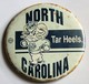 Rare Très Grand Badge Ancien Tar Heels North Carolina Club Universitaire Basketball NCAA University College BASKET - Habillement, Souvenirs & Autres