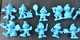 Rare 14 Figurines Schtroumpfs Offert Par La Lessive OMO Années 70 - Smurfs