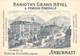 Suisse - Carte Publicitaire,  ANDERMATT, Danioth's Grand Hotel & Pension - Carton Publicitaire 13 X 9 Cms - Andermatt