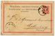 Germany 1880 10pf Postal Card, Mainz To Gothenburg, Sweden - Cartes Postales