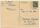 Germany 1946 12pf Postal Card, Ihlienworth To Wesermünde - Interi Postali