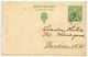 Sweden 1921 10o. Gustaf V Postal Card Falster Bro To Berlin, Germany - Postal Stationery